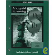 Study Guide Managerial Accounting