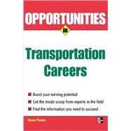 Opportunities In Transportation Careers