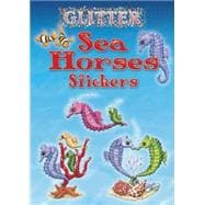 Glitter Sea Horses Stickers