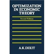 Optimization in Economic Theory