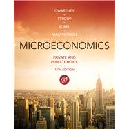 MindTap Economics for Gwartney/Stroup/Sobel/Macpherson's Microeconomics: Private and Public Choice