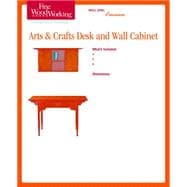 Fine Woodworking's Arts & Crafts Desk and Wall Cabinet Plan