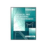 Chemical and Engineering Thermodynamics, 3rd Edition