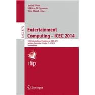 Entertainment Computing - Icec 2014