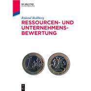 Ressourcen- und Unternehmensbewertung book cover, ISBN 9783111072111