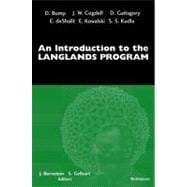 An Introduction to the Langlands Program