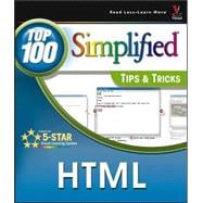 HTML : Top 100 Simplified Tips and Tricks