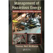 Management of Hazardous Energy: Deactivation, De-Energization, Isolation, and Lockout