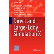 Direct and Large-eddy Simulation X