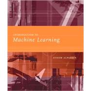 Introduction to Machine Learning