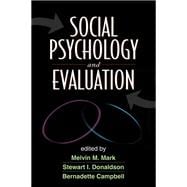 Social Psychology and Evaluation