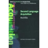 Second Language Acquisition