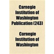 Carnegie Institution of Washington Publication