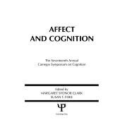 Affect and Cognition: 17th Annual Carnegie Mellon Symposium on Cognition