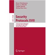 Security Protocols XVII