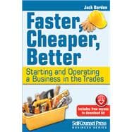 Faster, Cheaper, Better