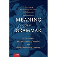 Meaning Versus Grammar