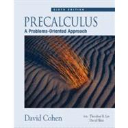 Precalculus A Problems-Oriented Approach (with CD-ROM and iLrn™ Tutorial)