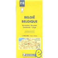 Michelin Belgie Belgique: Bruxelles, Brussel, Oostende - Liege