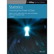 Statistics Unlocking the Power of Data [Rental Edition]