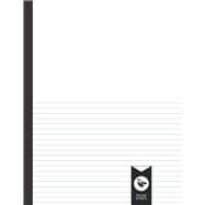 Half Lined Half Blank Notebook: 8.5