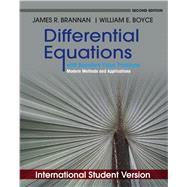 Differential Equations with Boundary Value Problems: Modern Methods and Applications, 2nd Edition International Student Version