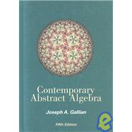 Contemporary Abstract Algebra