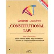 Constitutional Law: Keyed to Courses Using