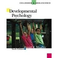 Developmental Psychology Childhood and Adolescence (with InfoTrac)