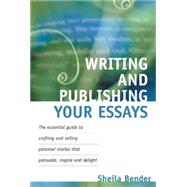 Writing & Publishing Your Essays