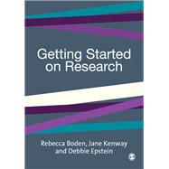 Getting Started on Research