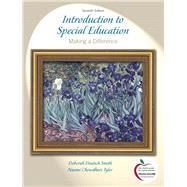 Introduction to Special Education Making a Difference, Student Value Edition