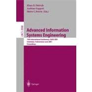 Advanced Information Systems Engineering: Proceedings of the 13th International Conference, Caise 2001, Interlaken,  Switzerland, June 4-8, 2001