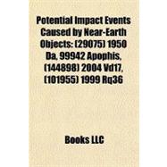 Potential Impact Events Caused by near-Earth Objects : (29075) 1950 Da, 99942 Apophis, (144898) 2004 Vd17, (101955) 1999 Rq36