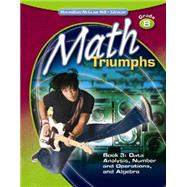 Math Triumphs, Grade 8, Student Study Guide, Book 3: Data Analysis, Number and Operations, and Algebra