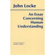 An Essay Concerning Human Understanding