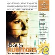 Excel for Auditors Audit Spreadsheets Using Excel 97 through Excel 2007