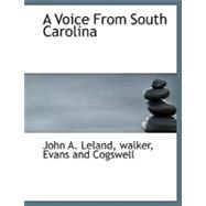 A Voice from South Carolina