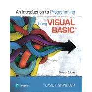 Introduction to Programming Using Visual Basic Plus MyLab Programming with Pearson eText -- Access Card Package