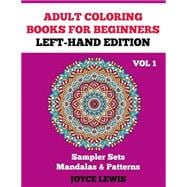 Adult Coloring Books for Beginners - Left-hand Edition