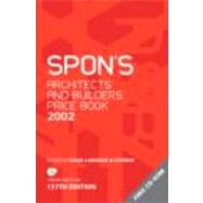 Spons Architects and Builders Price Guide 2002