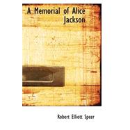 A Memorial of Alice Jackson
