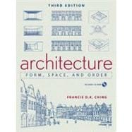 Architecture : Form, Space, and Order,9780471752165