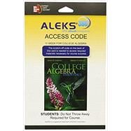 ALEKS 360 Access Card (11 weeks) for College Algebra