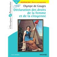 La Déclaration des droits de la femme et de la citoyenne - Bac Français 1re 2022 - Classiques et ...