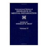 International Review of Research on Mental Retardation