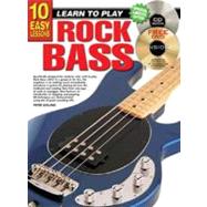 10 Easy Lessons Teach Yourself Rock Bass