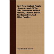 Early New England People