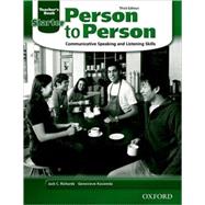 Person to Person Starter Teacher's Book