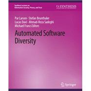 Automated Software Diversity